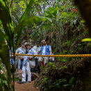 Kronprinsen fikk åpne the Caño Rojo Trail - et tilskudd til den voksende økoturismen. Foto: FN-sambandet / Eivind Oskarson